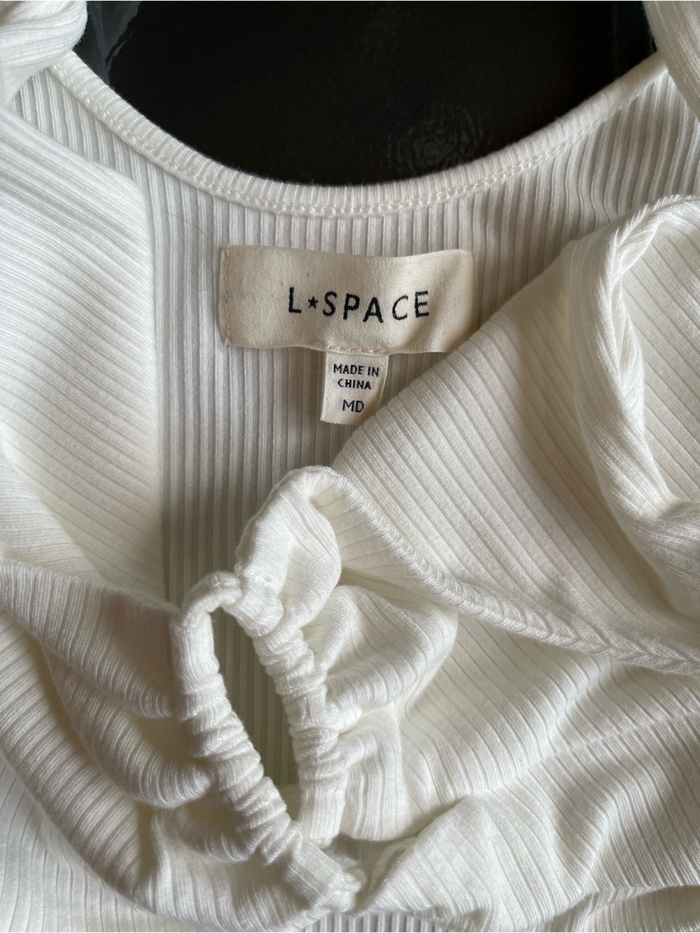 L*Space Camille Dress in Cream; Size: Medium - Picture 15 of 16
